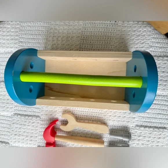 Hape Fix-It Wooden Tool Box - Picture 6 of 11